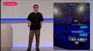 Óculos com IA falham durante lançamento da Meta e Zuckerberg culpa WiFi: 'Isso é bem ruim'