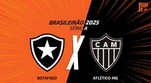 Botafogo x Atlético, AO VIVO, com a Voz do Esporte, às 17h