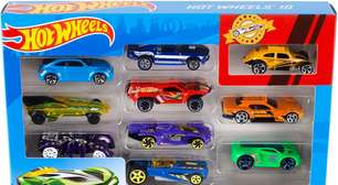 Hot Wheels 10 Carros - 15% de Desconto!