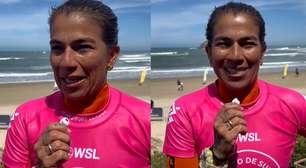 Classificada em estreia histórica, Silvana Lima exalta nova geração de surfistas: 'Vindo com tudo'