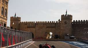 F1: Ferrari garante 1-2 no Azerbaijão e Norris sofre problemas na sessão;