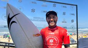 Jadson André elogia adversários após vencer favorito em etapa da WSL em SC: 'Tem que se superar'