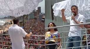 Wagner Moura vai a ato contra PEC da Blindagem no trio da Daniela Mercury