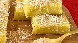 Bolo de mandioca com coco: a união perfeita, cremoso
