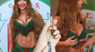 Virgínia toma bomba? Nova rainha de bateria da Grande Rio explica por que está com a voz grossa; veja pronunciamento da suposta affair de Vini Jr.