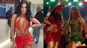 Virginia faz aulas de samba com Luciene Santtinha, passista da Grande Rio; conheça