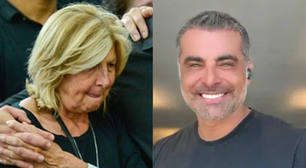 Mãe de JP Mantovani se despede do filho em velório