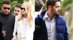 Filhos de Faustão e Ronaldo surgem tristes no velório da filha de 16 anos de Schynaider