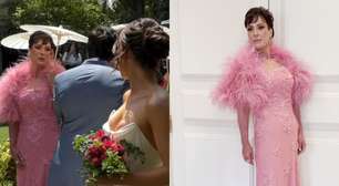 'Querendo chamar mais atenção que a filha': ex-mulher de Faustão, Magda Colares gera polêmica em casamento por look como mãe da noiva