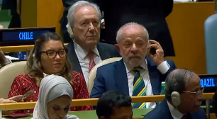 Janja no telefone, cochichos e alvoroço com revelação: como Lula viu discurso de Trump