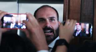 'Estratégia', diz Eduardo Bolsonaro sobre Trump dizer que tem 'boa química' com Lula