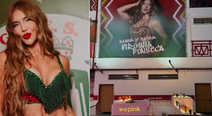 Quiosque com marca de Virginia instalado na quadra da Grande Rio gera polêmica nas redes sociais