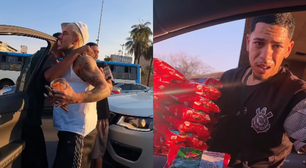 MC Daniel surpreende vendedores de pipoca com pix de R$ 500