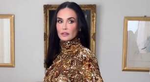 Demna chega chegando à Gucci em curta com Demi Moore