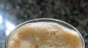 Café gelado cremoso