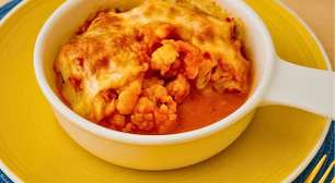 Couve-flor à parmegiana na airfryer: fácil e vegetariana