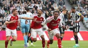 Arsenal vira no fim com gol brasileiro e vence o Newcastle na Premier League