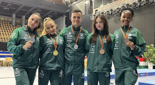 Trave dourada de Flavinha e 'dobradinha de Julias' no solo: Brasil conquista 5 medalhas na Copa do Mundo de Ginástica