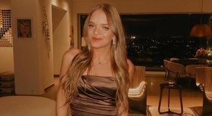 Rafa Justus segue trend do look marrom para curtir festa