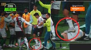 Acuña agride Vitor Roque: era para expulsão no River x Palmeiras?