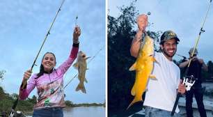 Ana Castela pesca com Zé Felipe e público reage: 'A nora que Leonardo sonhou'