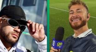 Após climão constrangedor, Neymar explica mal entendido com equipe do GE TV.