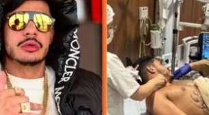 'Hungria estava passando muito mal e sentindo gosto de gasolina', revela irmã do artista