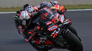 MotoGP: Bezzecchi lidera classificatório na Indonésia e Marc Márquez fica fora do Q2