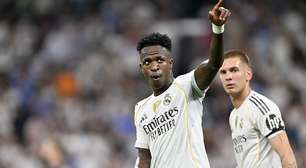 Vini Jr. marca 2 vezes na vitória do Real Madrid sobre o Villarreal no Espanhol