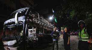 Motorista estava fora de ônibus no momento do incêndio em Porto Alegre, diz polícia