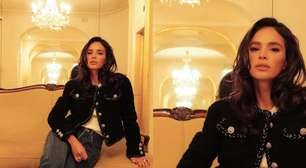 Seus pés agradecem: por que o sapato clássico em cor neutra de Bruna Marquezine no desfile da Chanel durante Semana de Moda de Paris vai aposentar seu scarpin agulha de vez