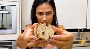 Banana, uva passa e aveia: o bolo fitness que salva a vontade de comer doces e ajudou Simone Mendes a emagrecer mais de 30 kg