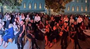 Elenco de "Vale Tudo" se reúne no Copacabana Palace para assistir à cena da morte de Odete Roitman