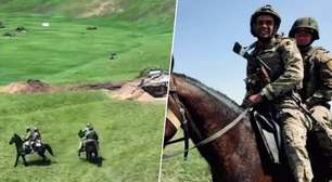 Já tínhamos visto de tudo na Ucrânia, mas isto é novo; diante dos drones, a Rússia recorreu à sua "outra" artilharia: cavalos