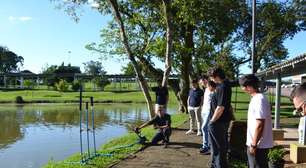 Sistemas inteligentes de irrigação são tema de aula prática para estudantes da Ulbra