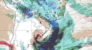 Ciclone extratropical deve provocar chuva intensa e ventos fortes no Rio Grande do Sul