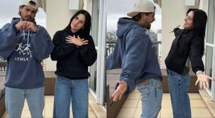 Zé Felipe e Ana Castela postam vídeo juntos e fãs vibram: 'Beijo'