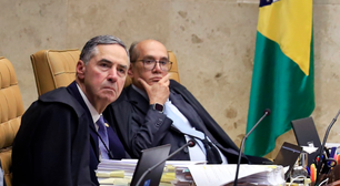'Não guardo mágoas', diz Gilmar Mendes em discurso de despedida de Barroso do STF