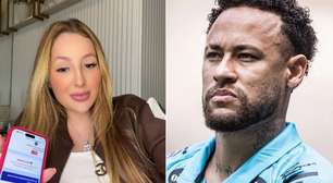 Eita! Garota de programa do caso com Neymar surge com grávida com teste de DNA