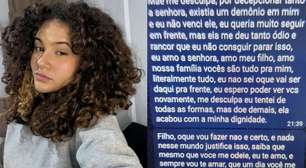 Preso por matar ex a facadas pede desculpas à mãe e ao filho por mensagens: 'Existia um demônio em mim'