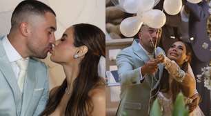 Lexa e Ricardo Vianna se casam no Rio com homenagem à filha, Sofia; veja fotos