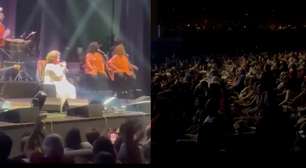 Alcione dedica show a Alexandre de Moraes em Brasília: 'Ele é amado'