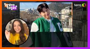 Park Bo Gum esbanja simpatia e canta em português em SP