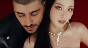 Com Jisoo, Zayn mira sua melhor estreia na parada britânica em sete anos