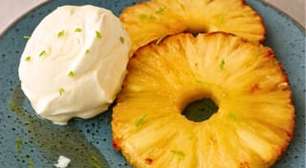 Abacaxi na Airfryer: sobremesa fácil e aromática