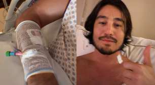 Tiago Iorc atualiza estado de saúde após procedimento na coluna: 'Acordei com 50% menos dor'
