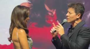 Passou vergonha? Rodrigo Faro canta em festa de Vera Viel e viraliza: 'Nossa'