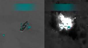 EUA bombardeiam embarcação com 6 pessoas perto da costa da Venezuela