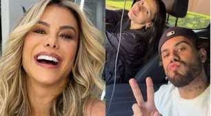 Favorita? Poliana Rocha 'baba' ao exibir momento de Zé Felipe com Ana Castela