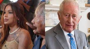 Em Londres para o Prêmio Cultural Liberatum, Anitta é cumprimentada pelo Rei Charles III